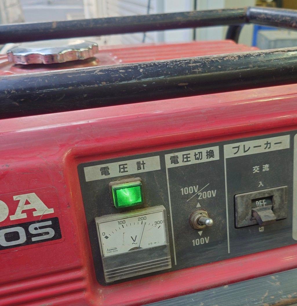 HONDA EM4500S 発電機 4500W 赤　引取限定 中古完動品