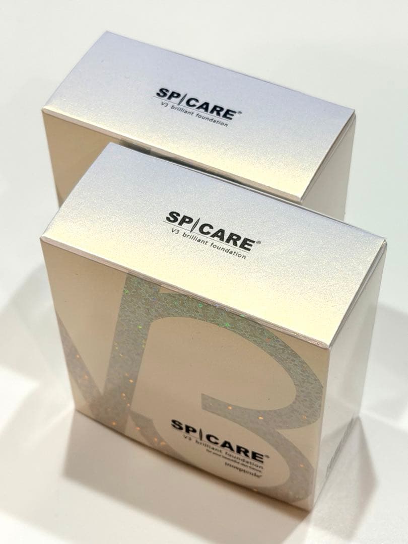 スピケア V3 ブリリアントファンデーション 新品❗️ ロットナンバー QRコード