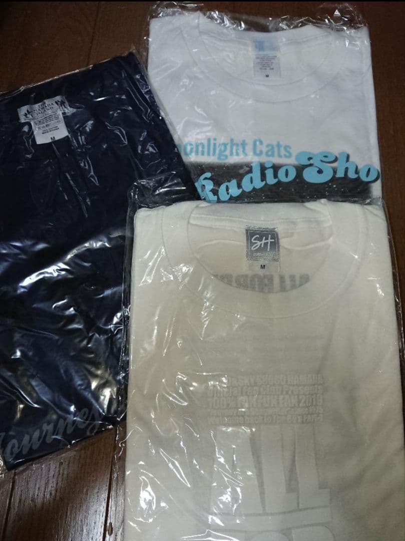 浜田省吾ツアーTシャツ3枚