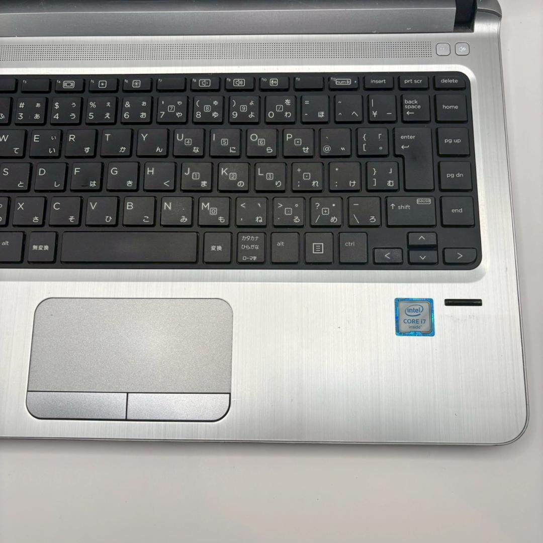 【HP】高性能i7 新品SSD512GB メモリ8GB ノートPC