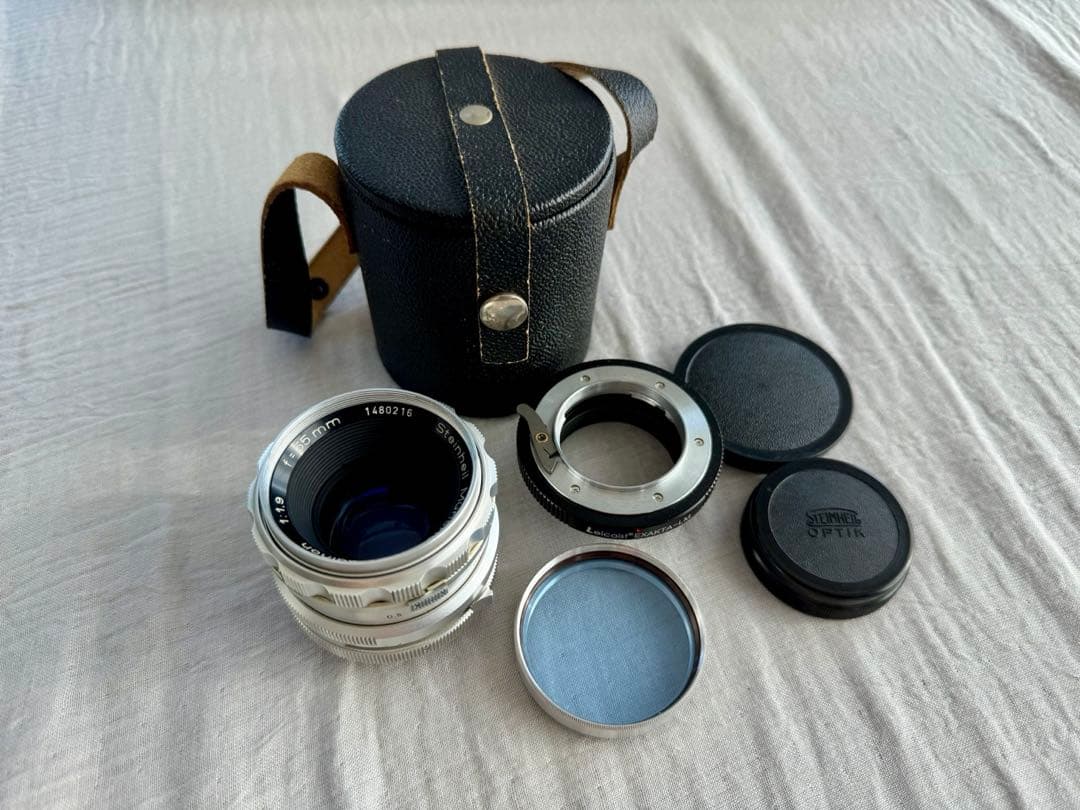 銘玉極上美品Steinheil München Quinon 55mm f1.9