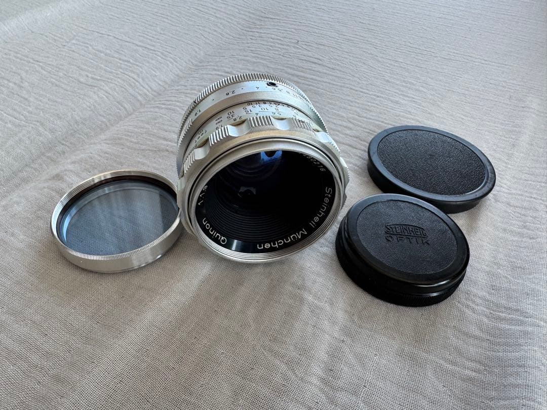 銘玉極上美品Steinheil München Quinon 55mm f1.9