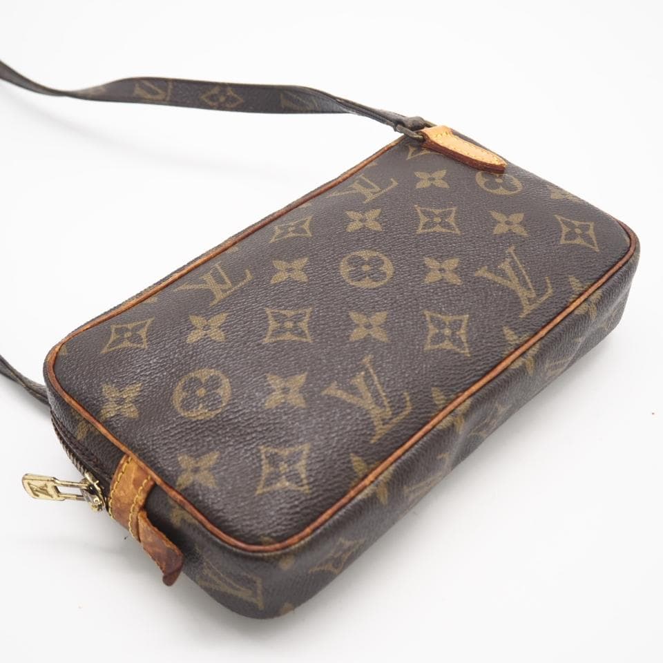 LOUIS VUITTON ショルダーバッグ ポシェット マルリーバンドリエール