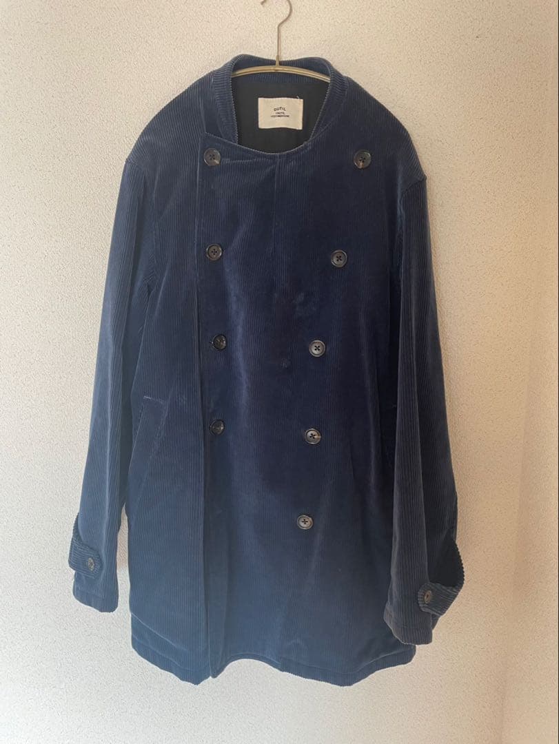OUTIL (ウティ) コットンダブルボタンコート