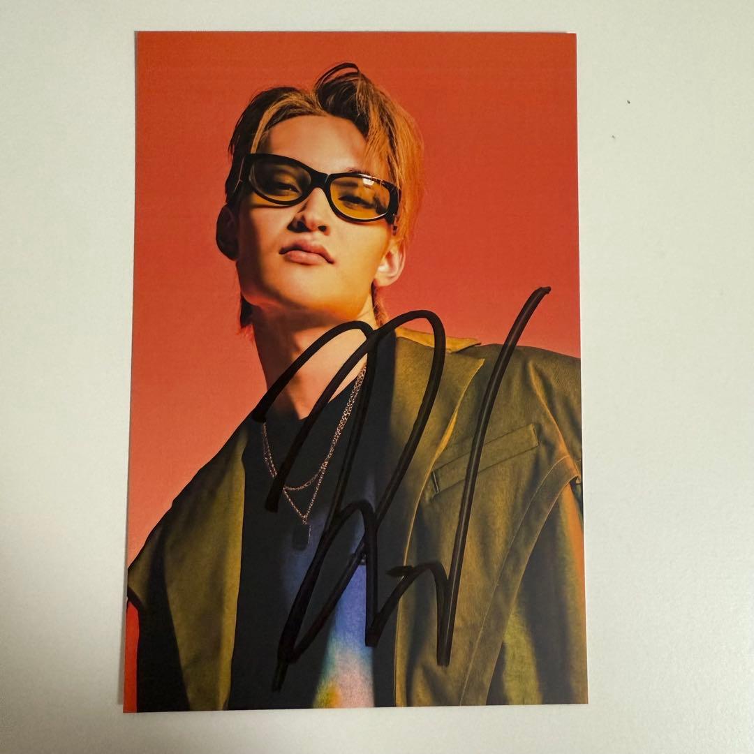 渡邉廉　直筆サイン入り　ポストカード　PSYCHIC FEVER