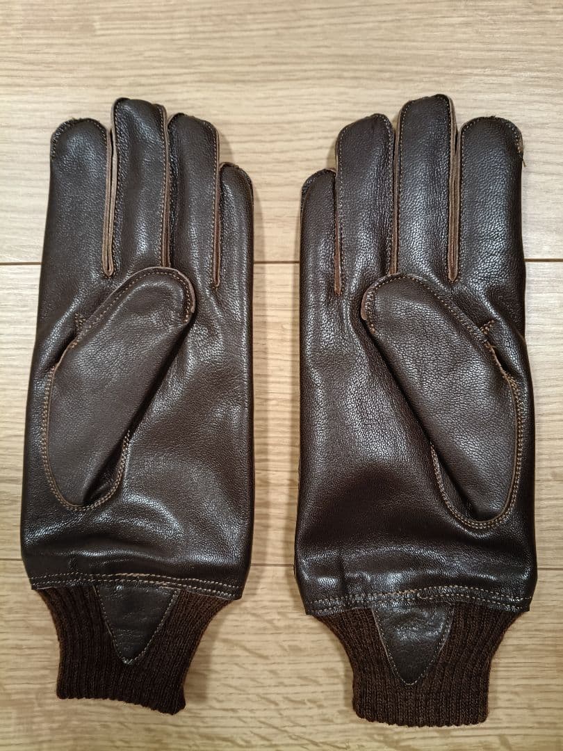 バズリクソンズ レザーグローブ 手袋 A-10 ブラウン