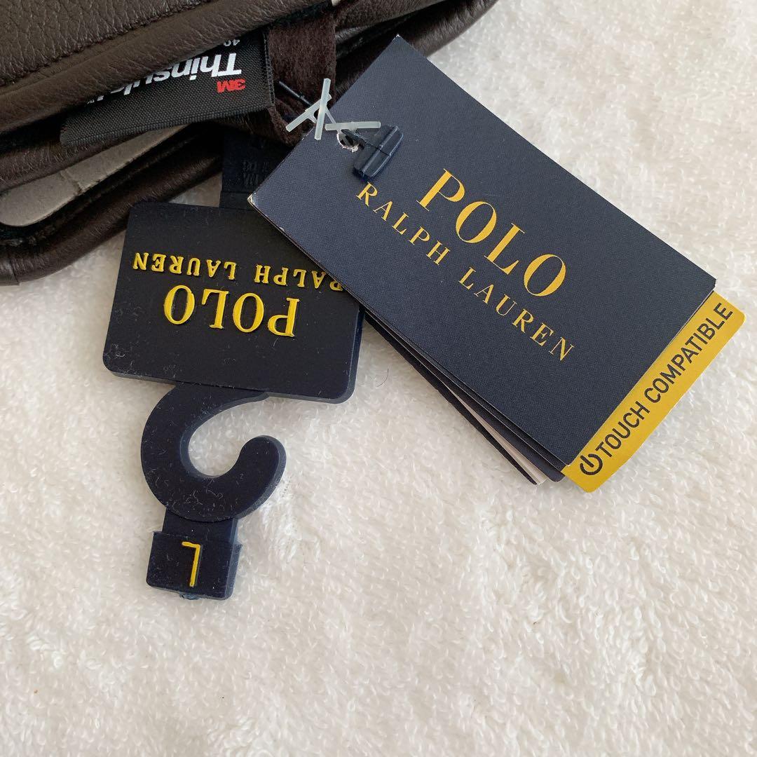 【新品】POLO Ralph Lauren ポロラルフローレンメンズグローブ手袋