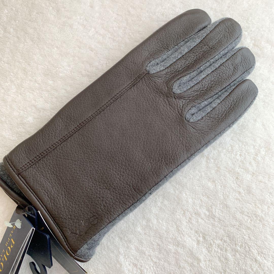 【新品】POLO Ralph Lauren ポロラルフローレンメンズグローブ手袋