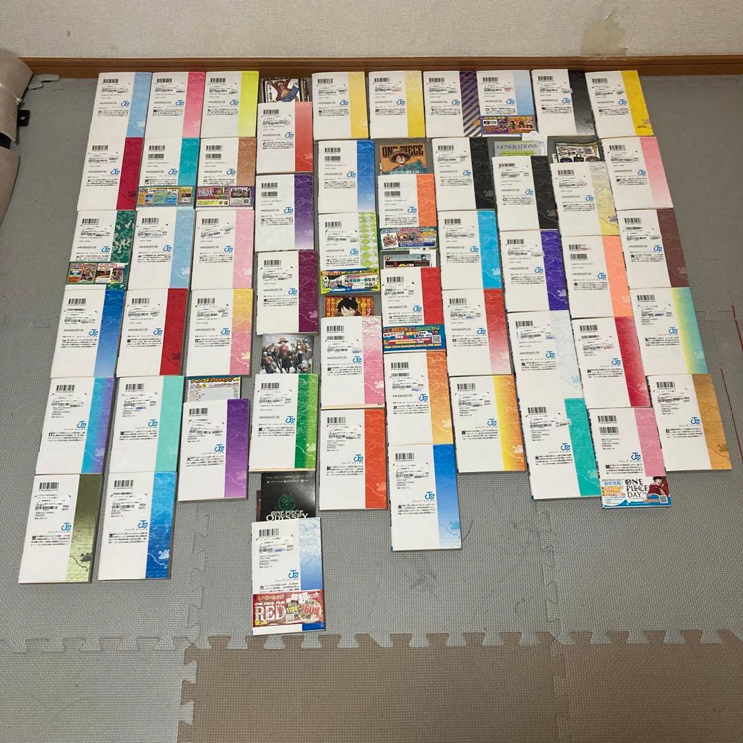 ONE PIECE ワンピース　全巻 + 関連本12冊