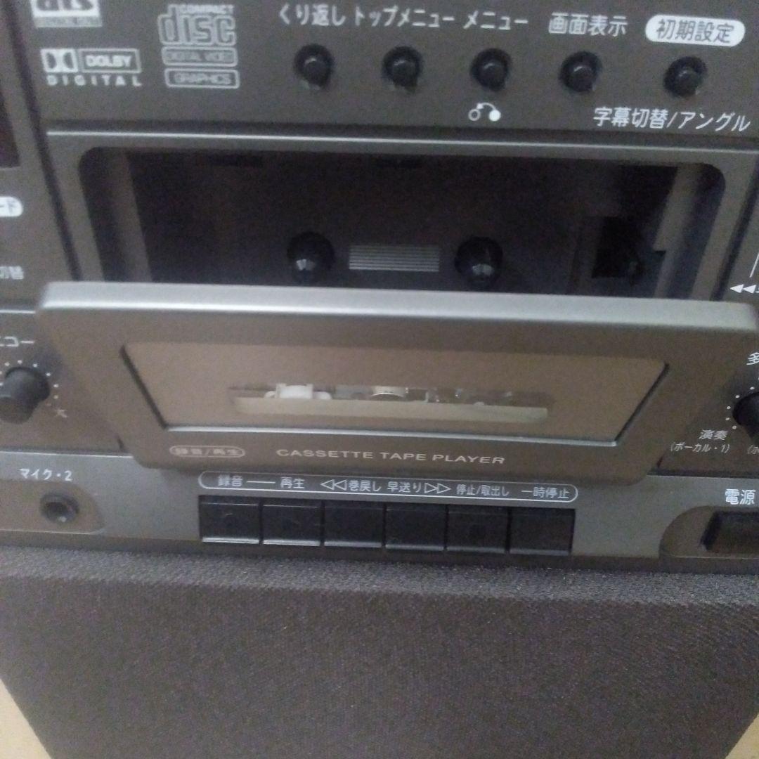 【動作品】カラオケ　デノンCOLUMBIA CDV-550 DVDプレーヤー