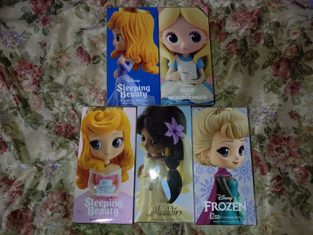 Qposket Disney Characters フィギュア 5体セット