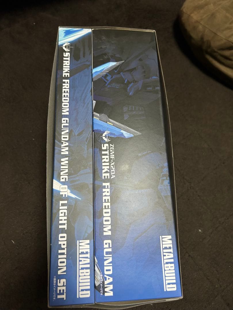 L BUILD ストライクフリーダムガンダム　+光の翼(未開封)セット
