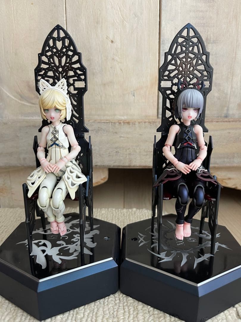 チトセリウムXCIX&Cアルベラ＆エフェル塗装済み完成品