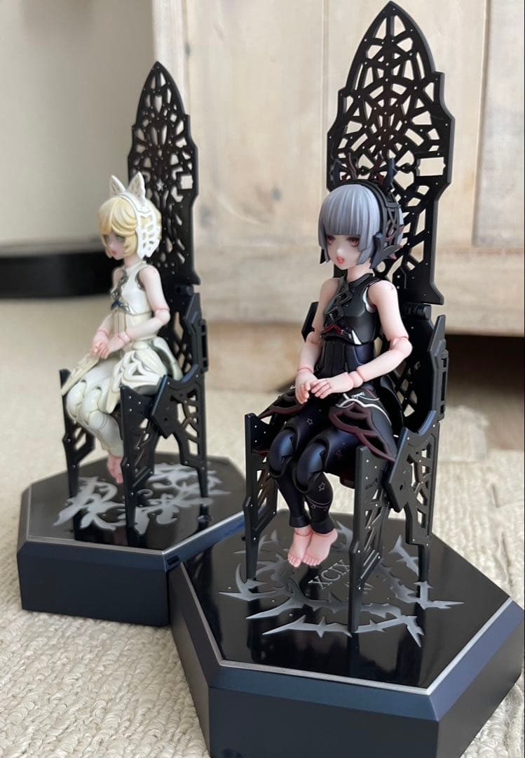 チトセリウムXCIX&Cアルベラ＆エフェル塗装済み完成品