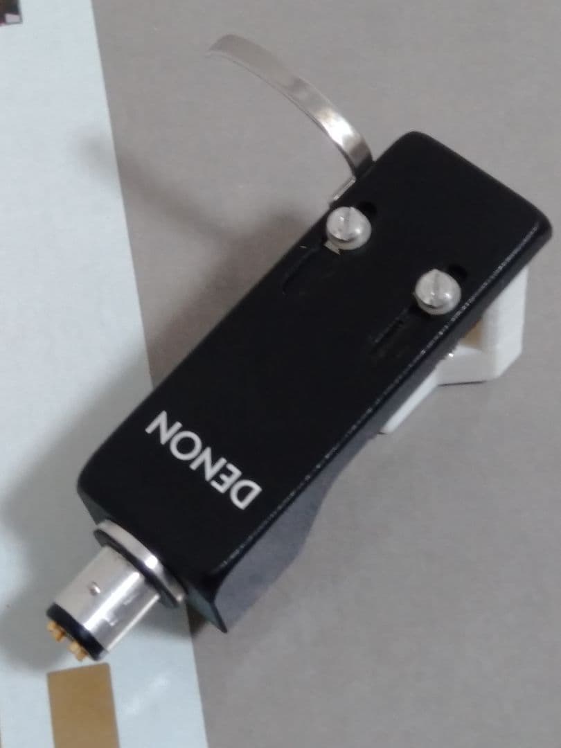 デノン MCカートリッジ DL-103 ヘッドシェル PCL-3 音質良好品