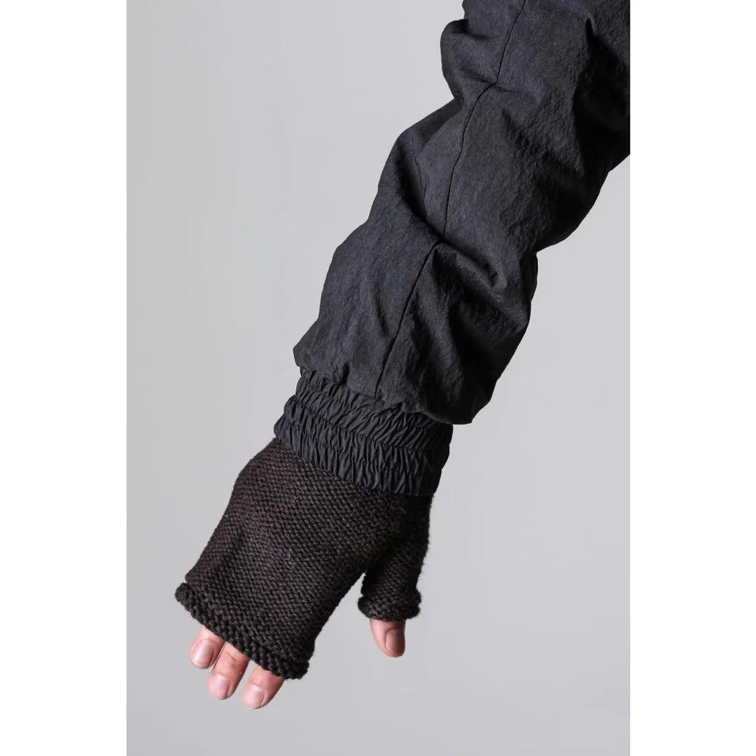 小物 DEVOA Knit glove cotton / cashmere