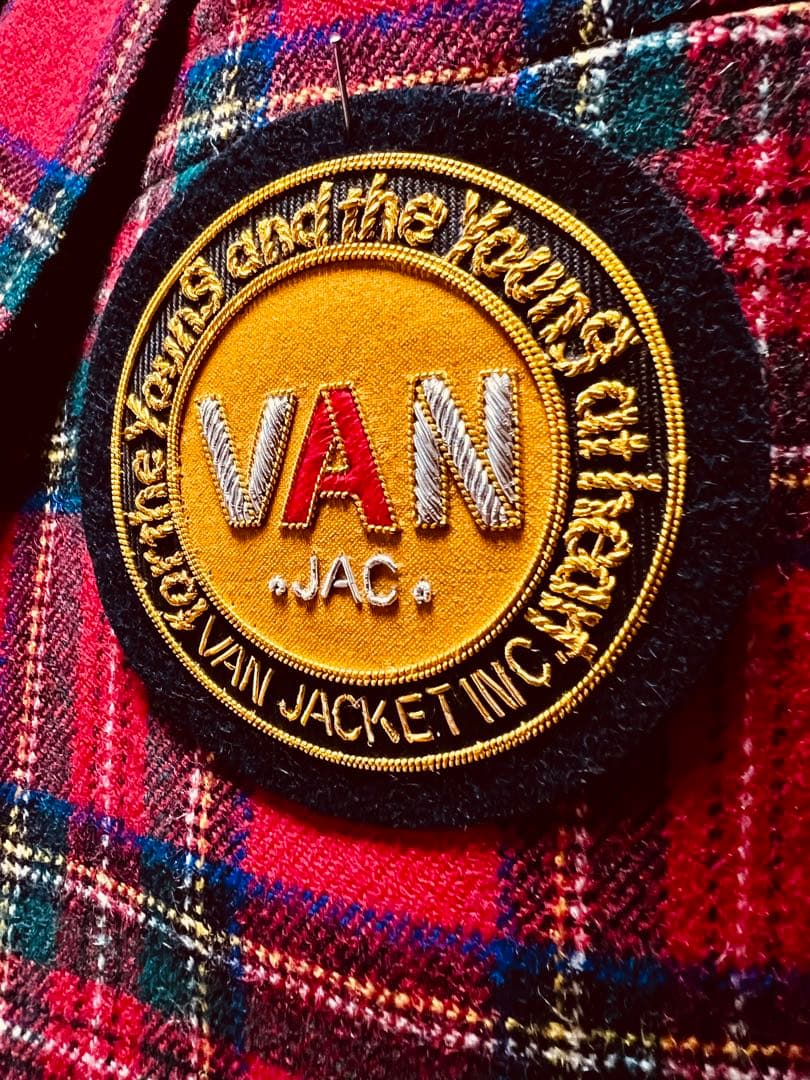 VAN JACKET ブレザーエンブレム人気の丸VAN大変貴重！デッドストック品