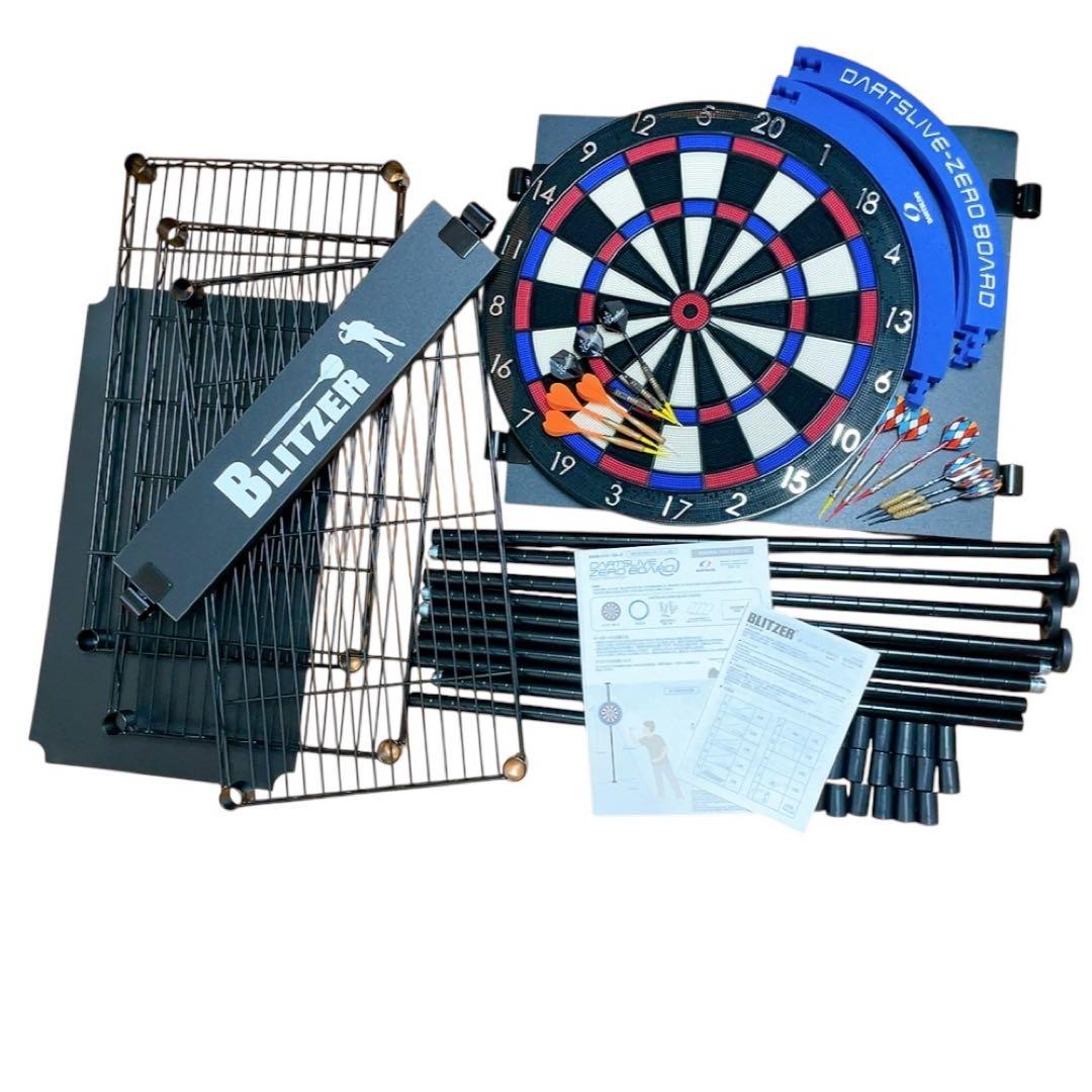 【極美品】ダーツライブゼロボード & BLITZER ダーツスタンド セット