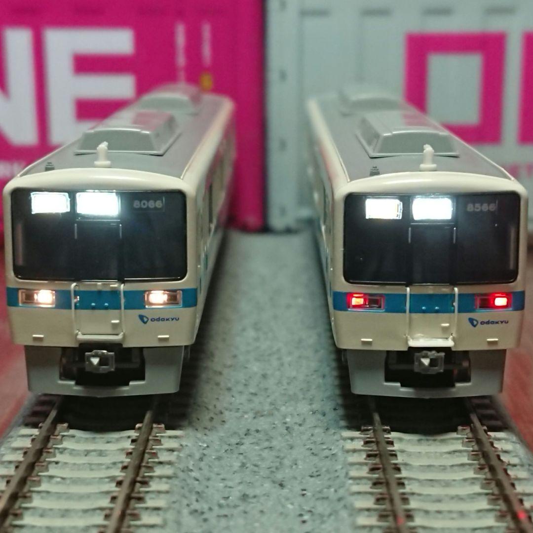 Nゲージ グリーンマックス 小田急8000形 行き先点灯 更新車 10両セット