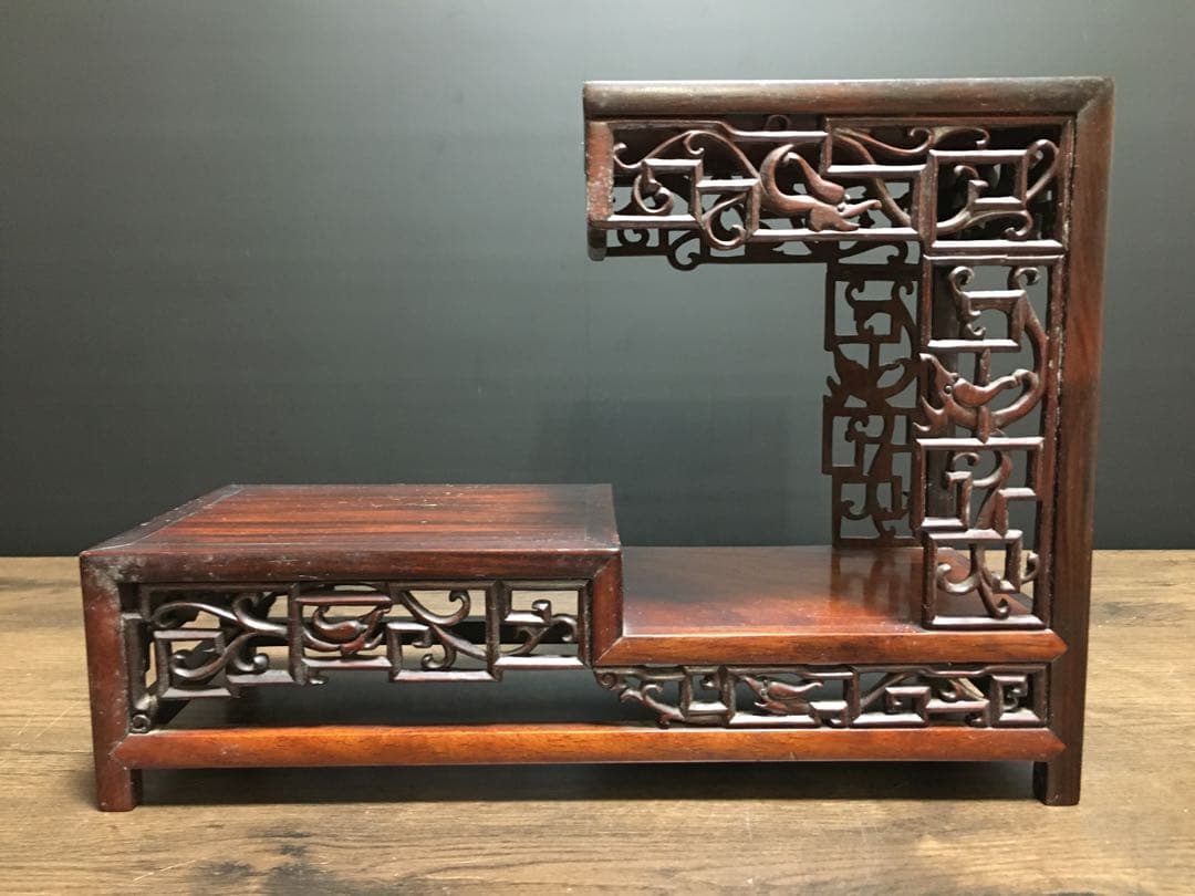 骨董　時代物　花台飾台