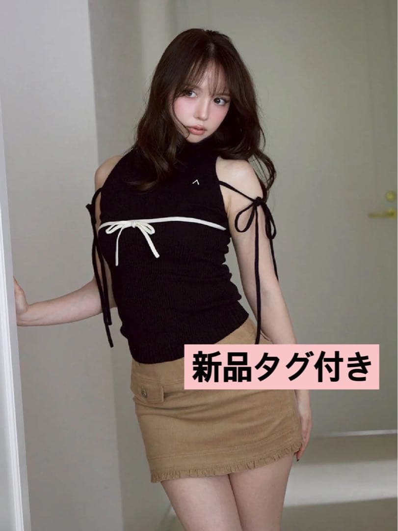andmaryアンドマリー❤︎Adele ribbon tank