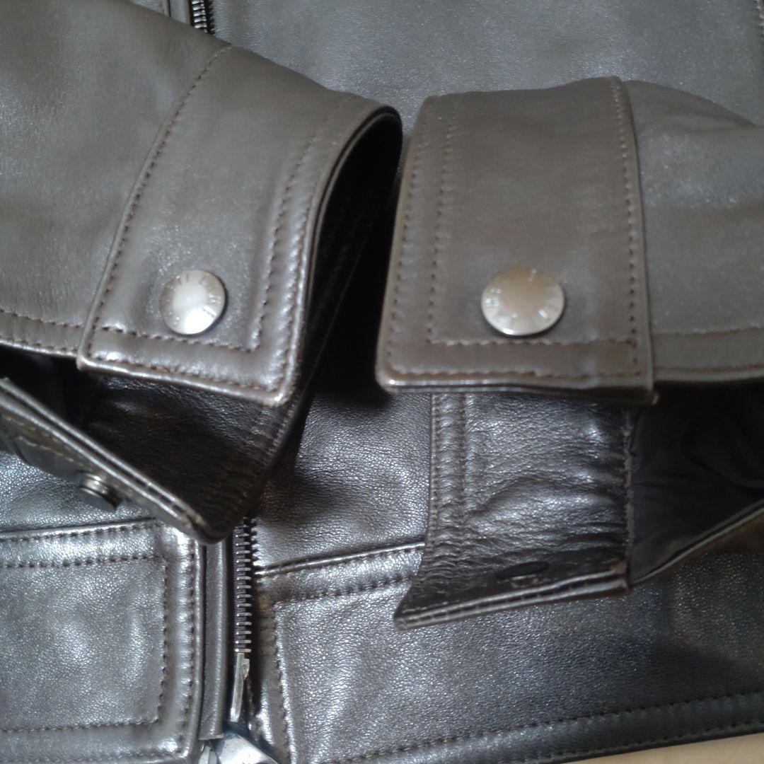 【極美品】EMMETI JURI シングルライダース　MARRONE 48タグ付