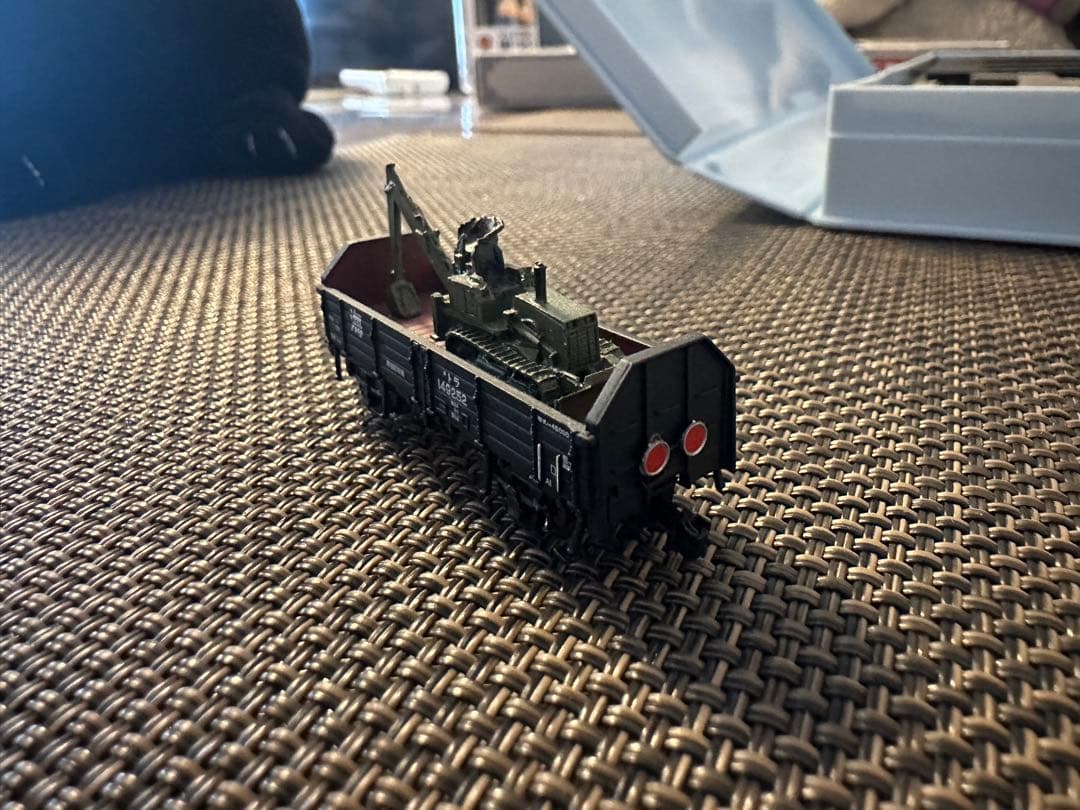 Nゲージ 自衛隊機材輸送列車(2009) 自作品