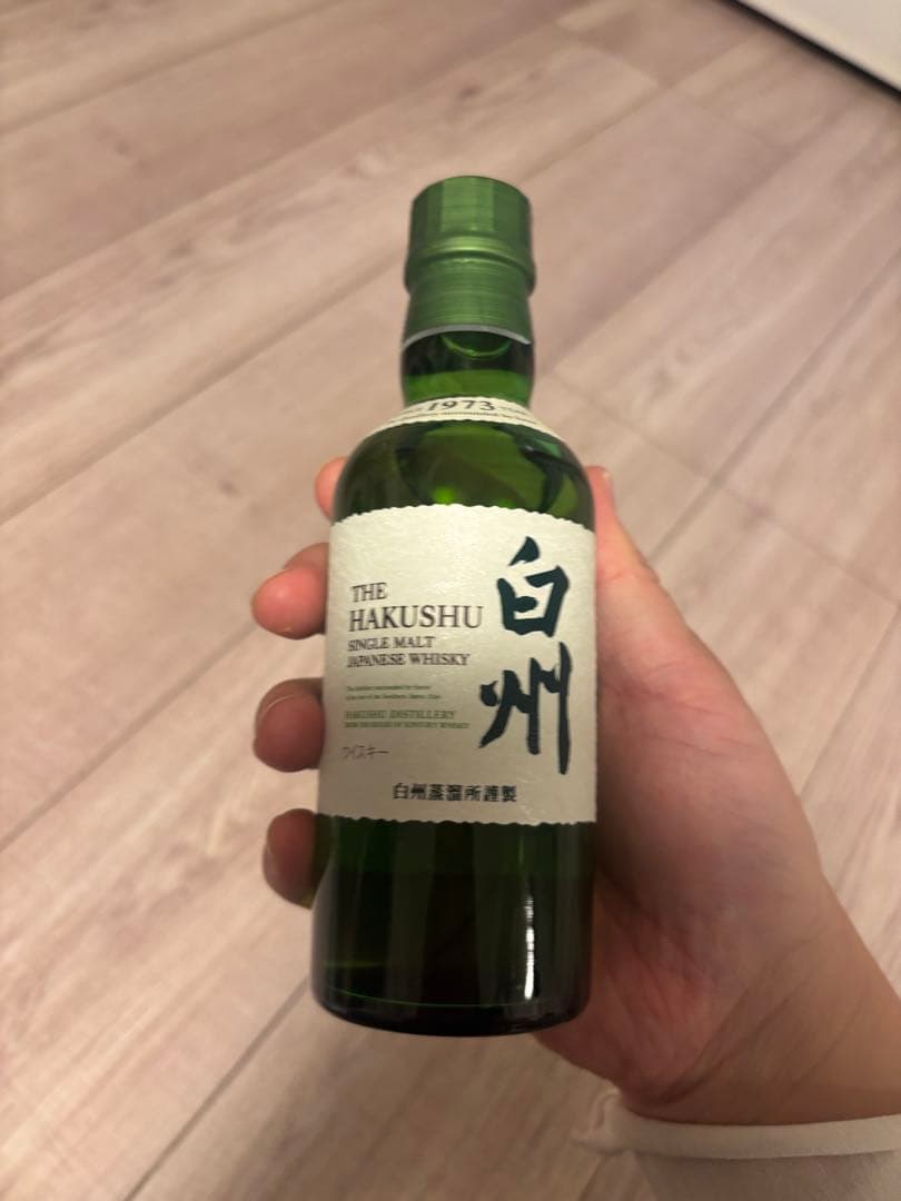 白州　シングルモルトウイスキー 180ml 4本セット