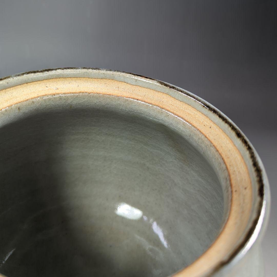 イ540 水指『中里利左エ門』『絵唐津　水指　共箱』茶道具