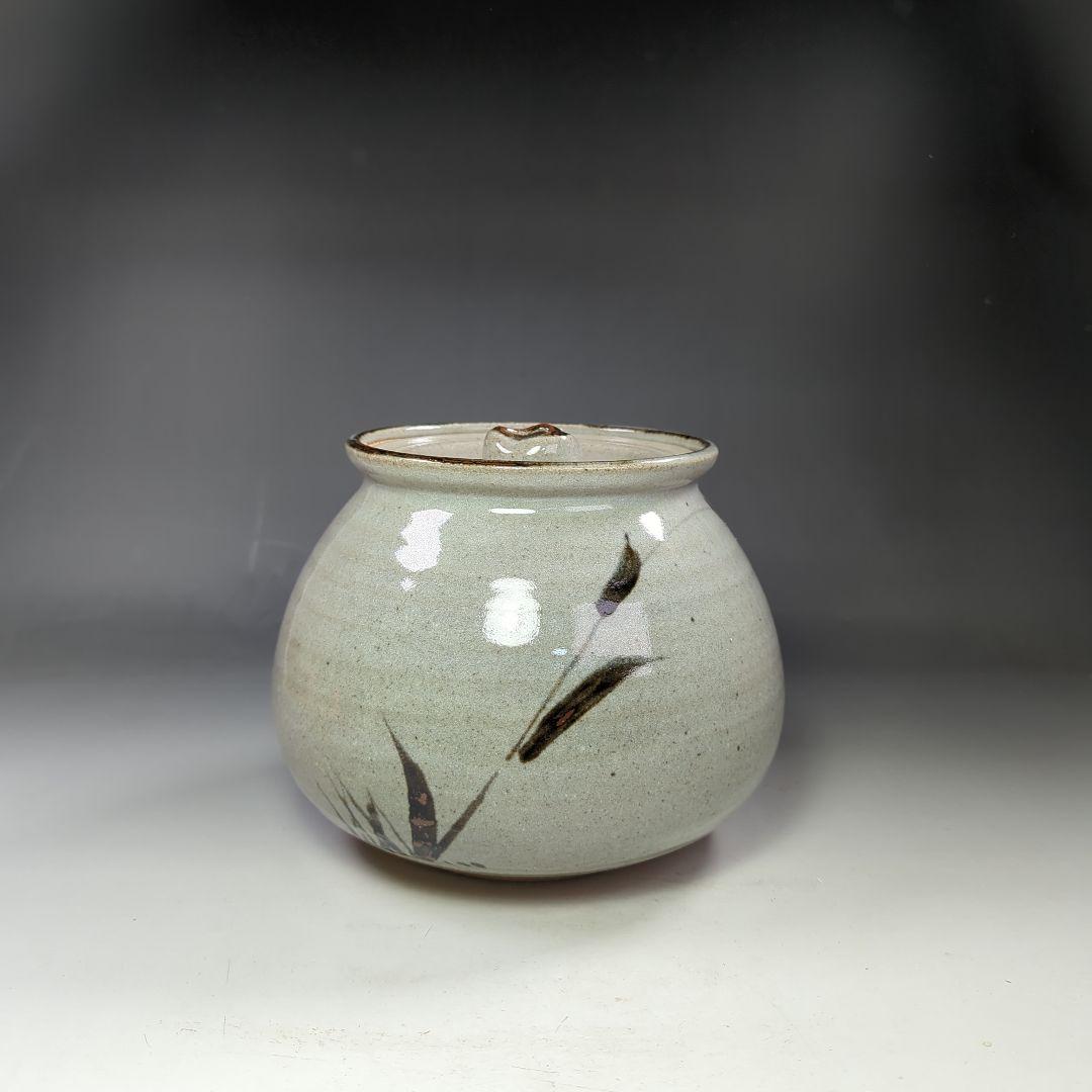 イ540 水指『中里利左エ門』『絵唐津　水指　共箱』茶道具