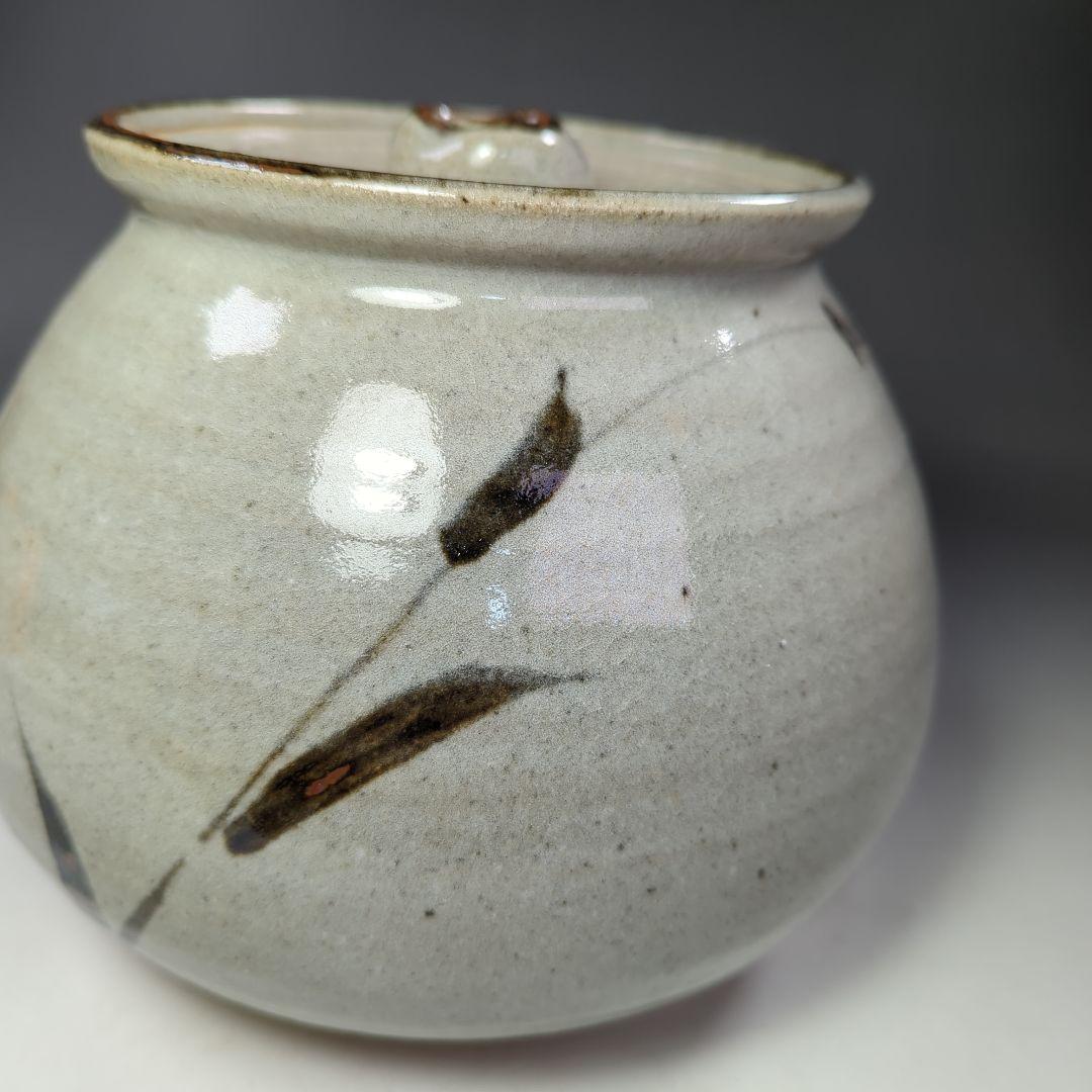 イ540 水指『中里利左エ門』『絵唐津　水指　共箱』茶道具