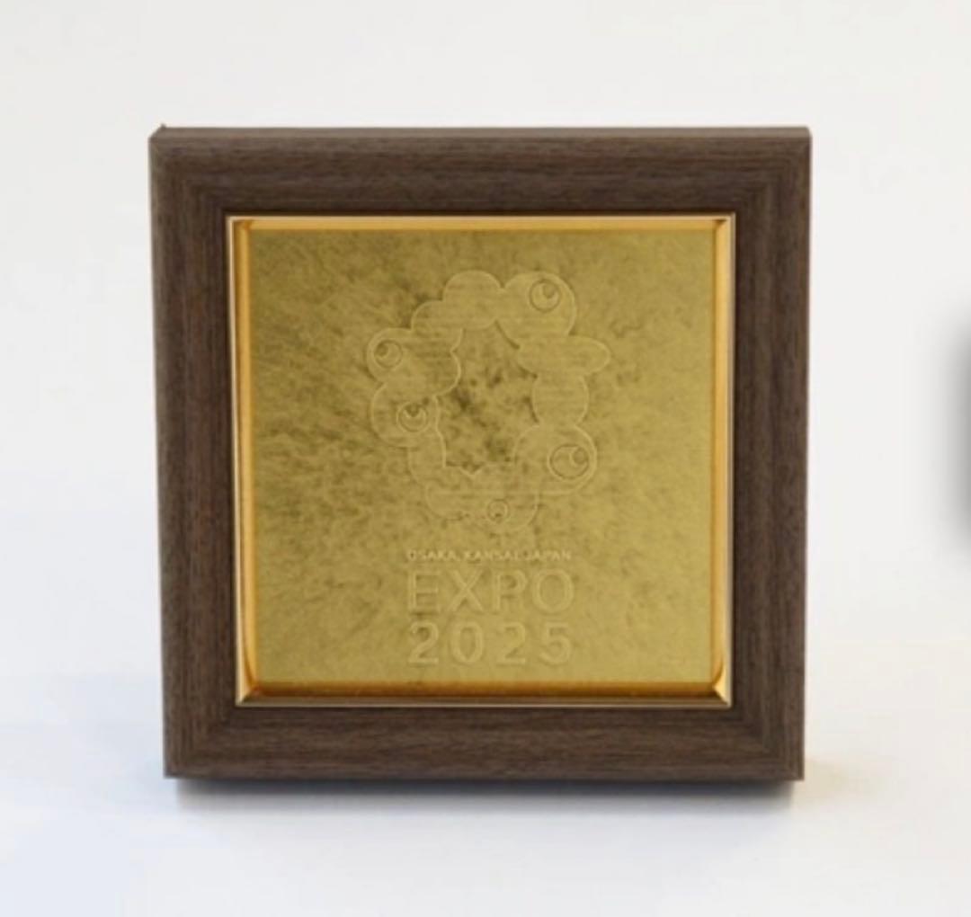 ★完売★限定★EXPO 2025 金沢箔 アートパネル ミャクミャク 万博 金