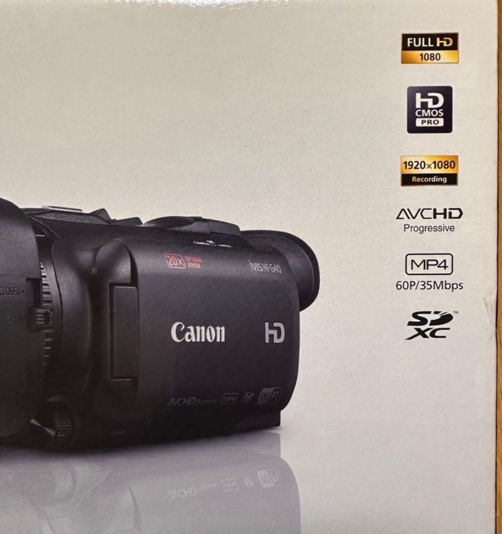 【難あり】canon ivis HF G40プロ仕様ビデオカメラ