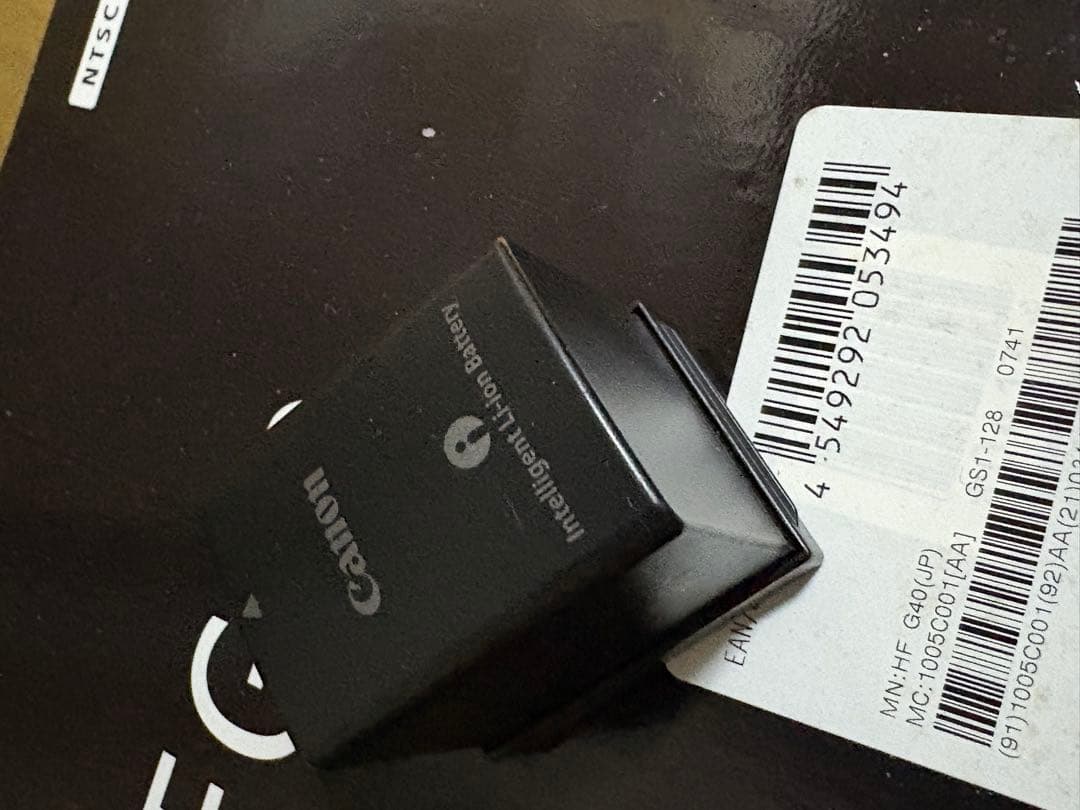 【難あり】canon ivis HF G40プロ仕様ビデオカメラ