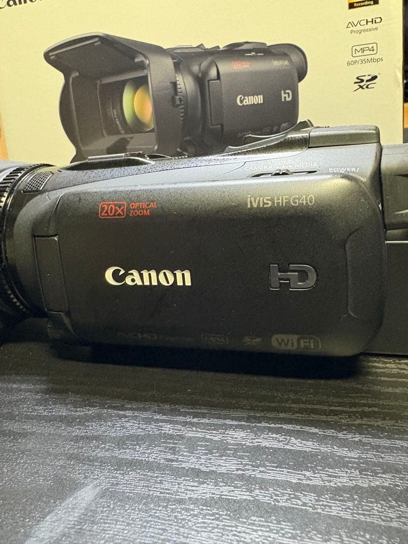 【難あり】canon ivis HF G40プロ仕様ビデオカメラ