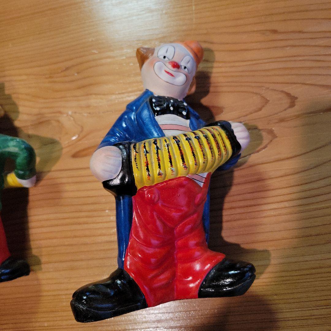 ピエロ アンティーク 陶器 5体