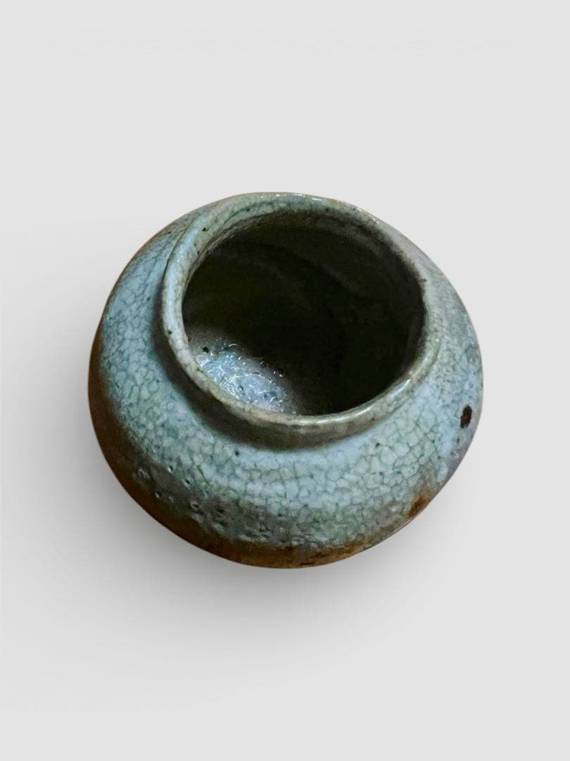 川瀬隆一郎　崎陽高麗　小壺　花入　唐津焼　高麗　井戸茶碗