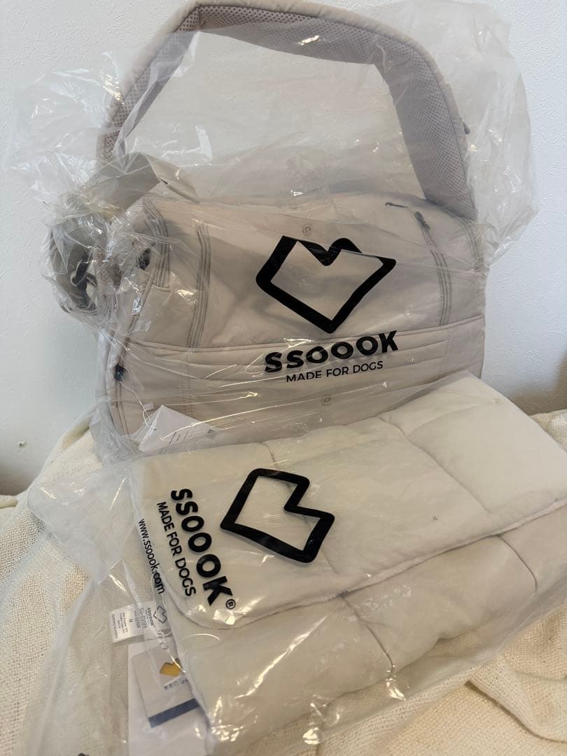 【ssoook】Mサイズ バッグ&インナーブランケット 新品未使用 ソオオク