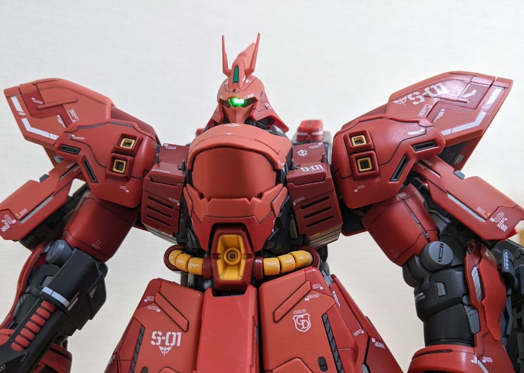 「アクシズ、行け！忌まわしい記憶と共に！」ガンプラ完成品MGサザビーver.ka