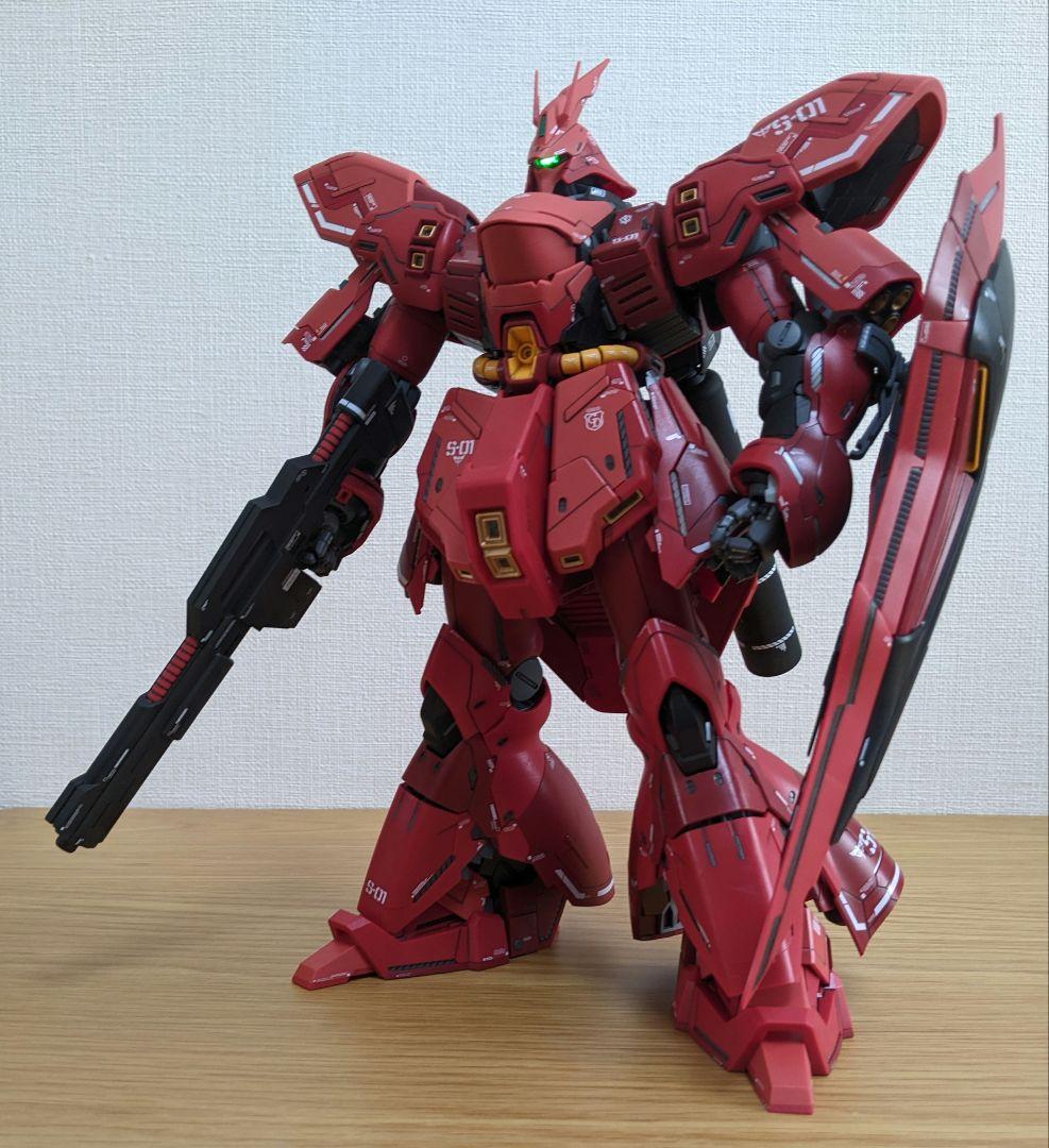 「アクシズ、行け！忌まわしい記憶と共に！」ガンプラ完成品MGサザビーver.ka