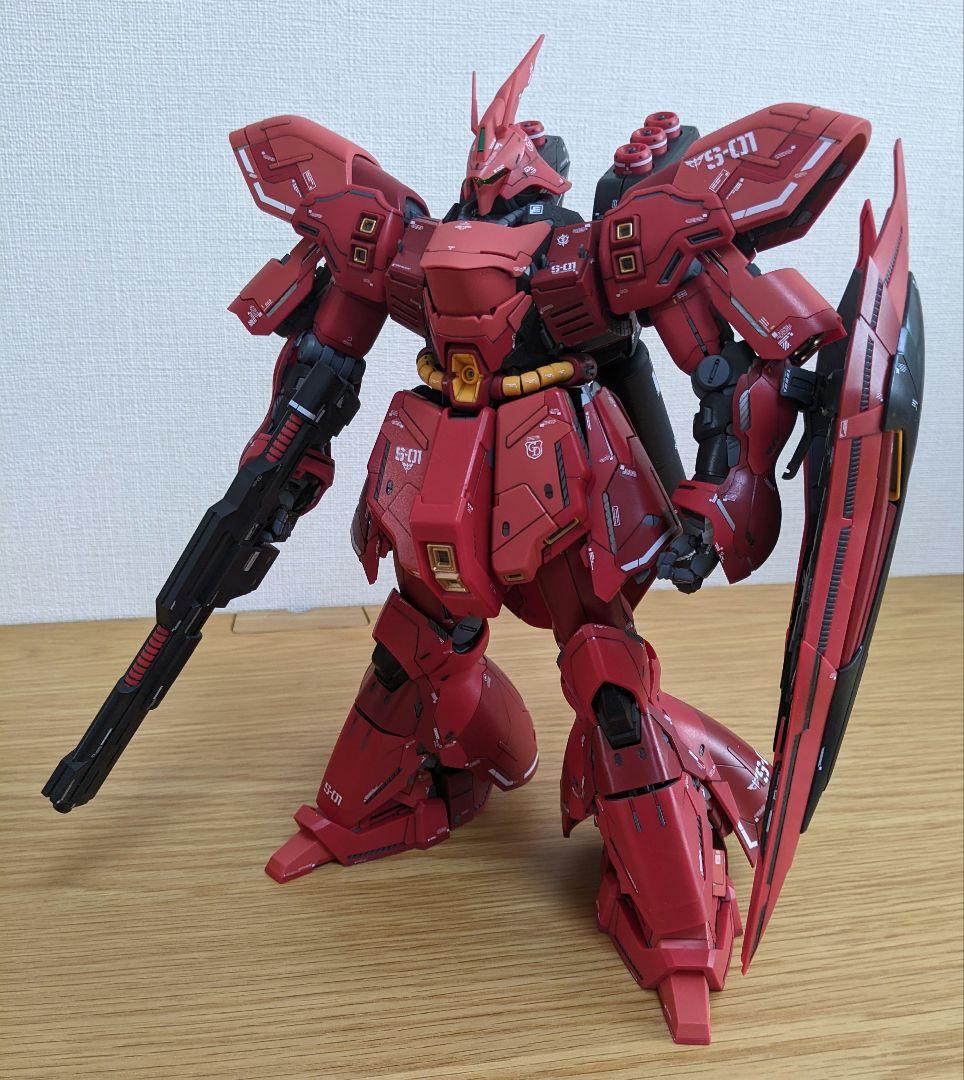 「アクシズ、行け！忌まわしい記憶と共に！」ガンプラ完成品MGサザビーver.ka