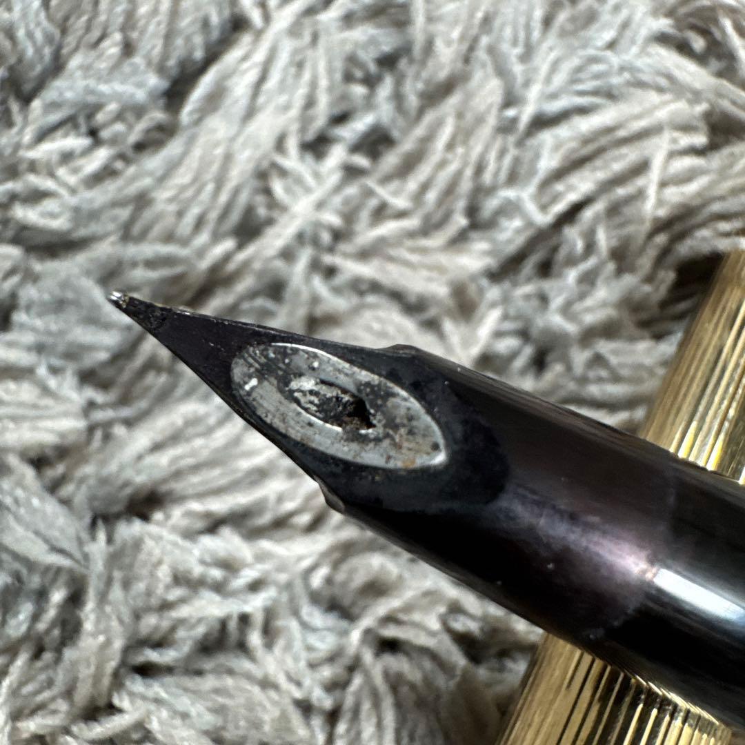 MONT BLANC モンブラン 750 万年筆 ゴールドキャップ