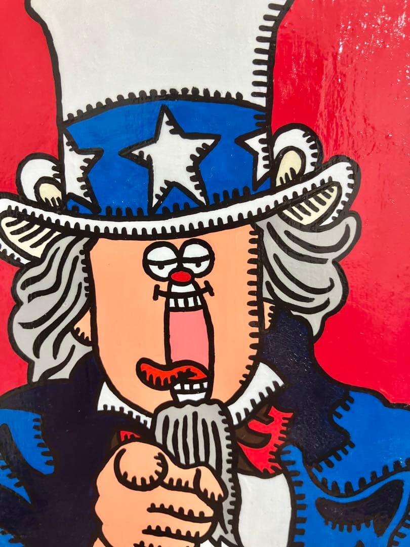 原画　SM　送料込み　アート　ポップアート　絵画　アクリル画　現代アート