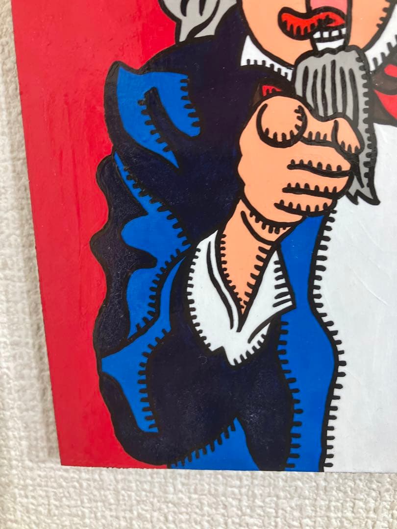 原画　SM　送料込み　アート　ポップアート　絵画　アクリル画　現代アート