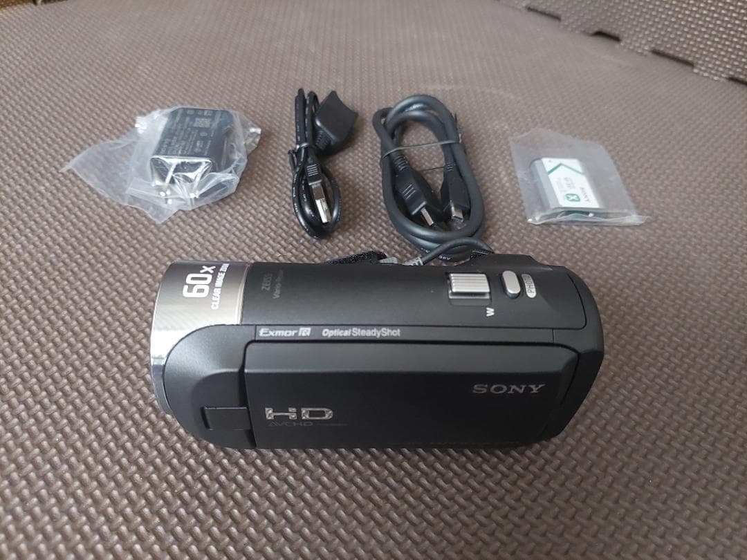 にゃっぴです。未使用　SONY ビデオカメラ　HDR-CX470