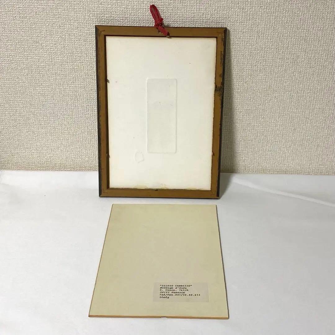 silvio cannizzo 絵 絵画 リトグラフ イタリア ヴェネツィア風景