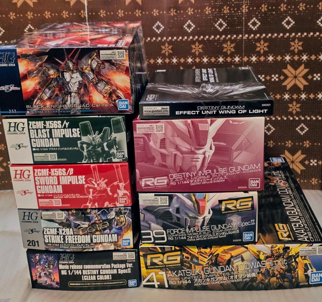 RG・HGガンダムSEEDガンプラ　まとめ売り