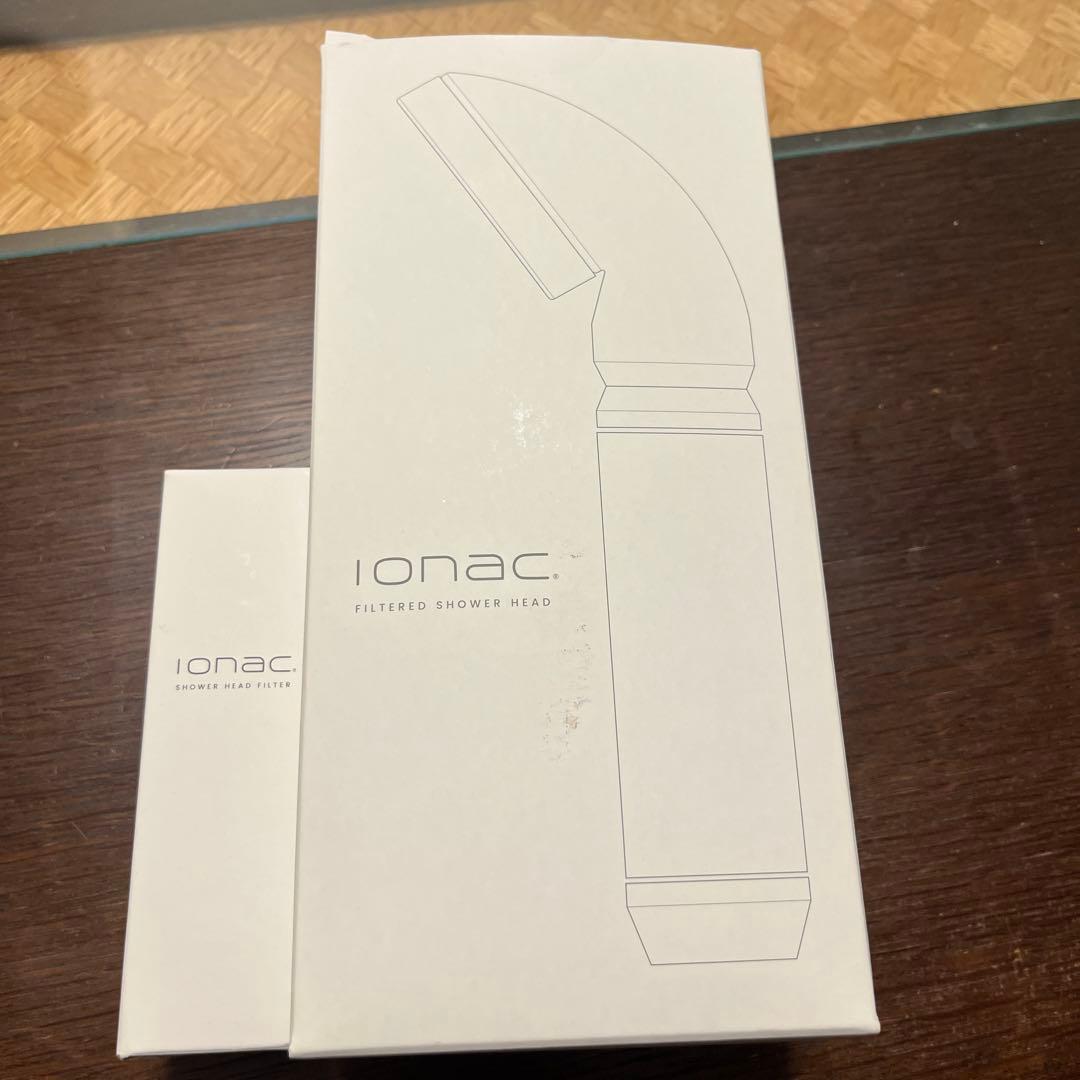ionac フィルター付きシャワーヘッド　新品フィルター