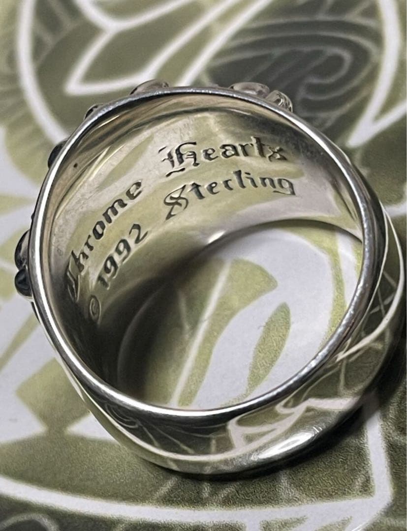 U*u様 クロムハーツ　キーパー　リング　20号　スターリングシルバー925