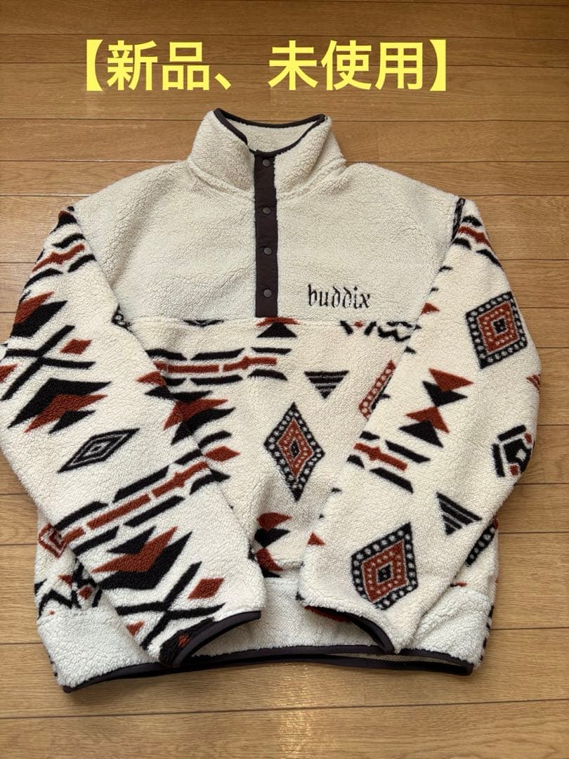 buddix 　フリースプルオーバー　Sサイズ